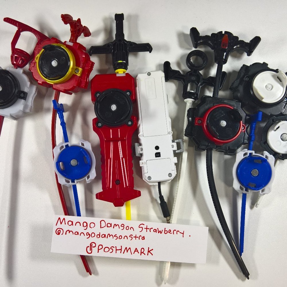 Takara Tomy Beyblade Burst Launchers Lot